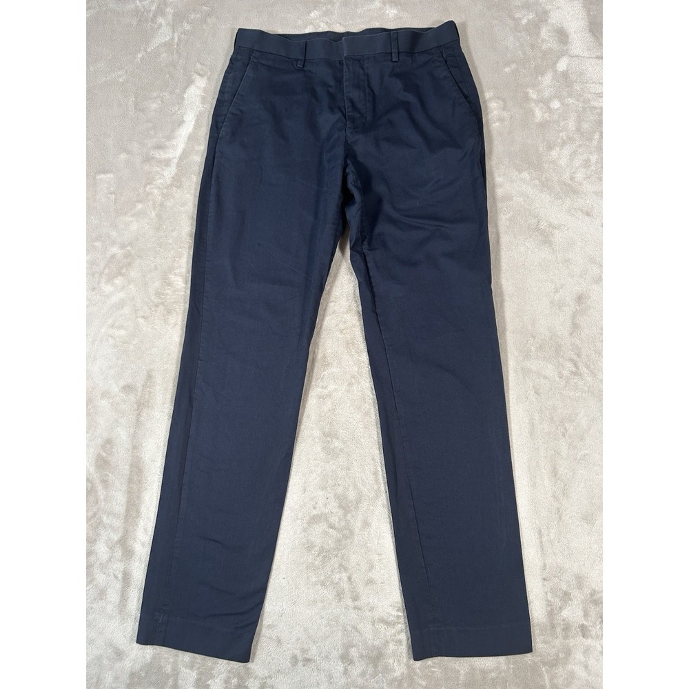 J. Crew Ludlow Pants Mens 30x32 Navy Blue Duca Visconti Di Madrone Slim Dress